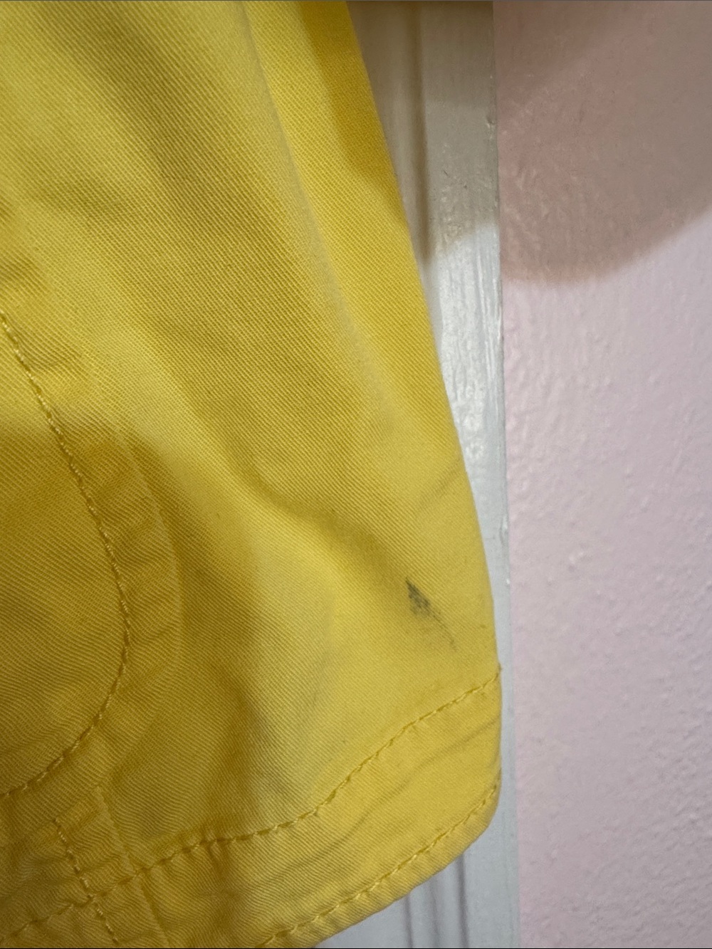 Talbots Sunny Yellow Utility Button-Front Jacket - Picture 5 of 6